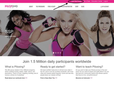 C -1 After login - piloxing.com